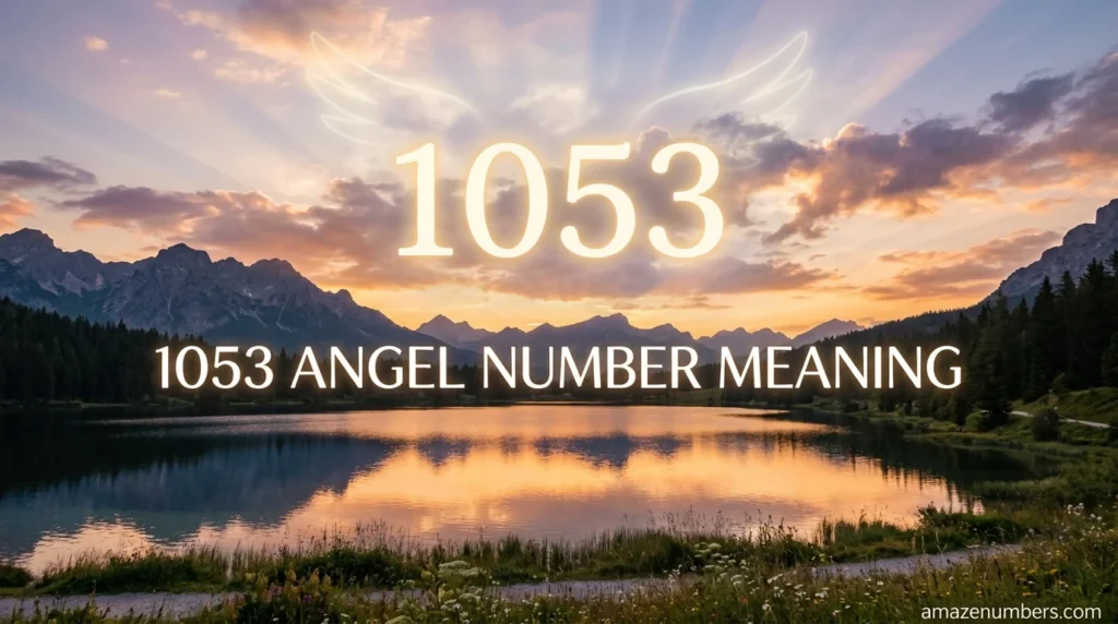 1053 Angel Number Meaning
