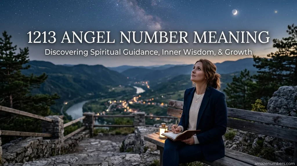 1213 Angel Number Meaning