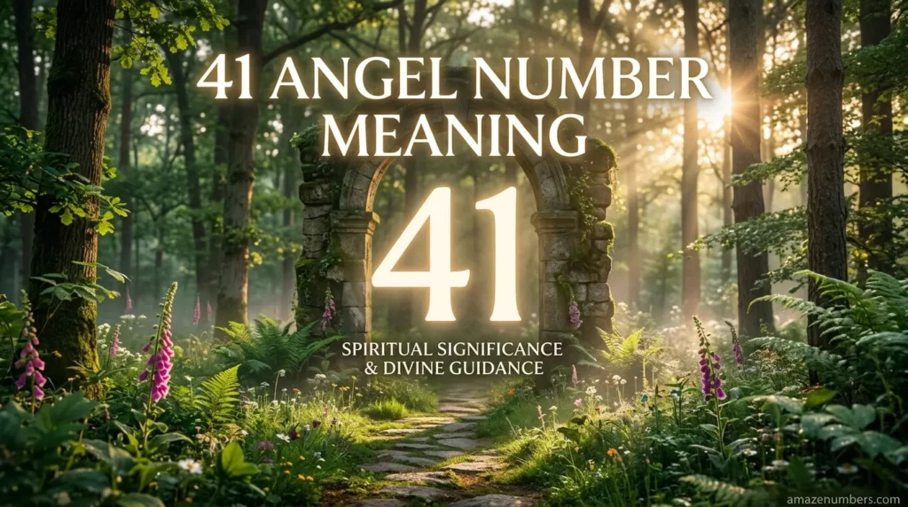 41 Angel Number Meaning