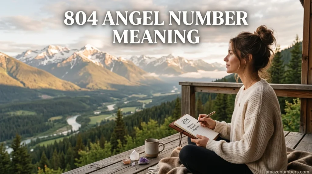 804 Angel Number Meaning