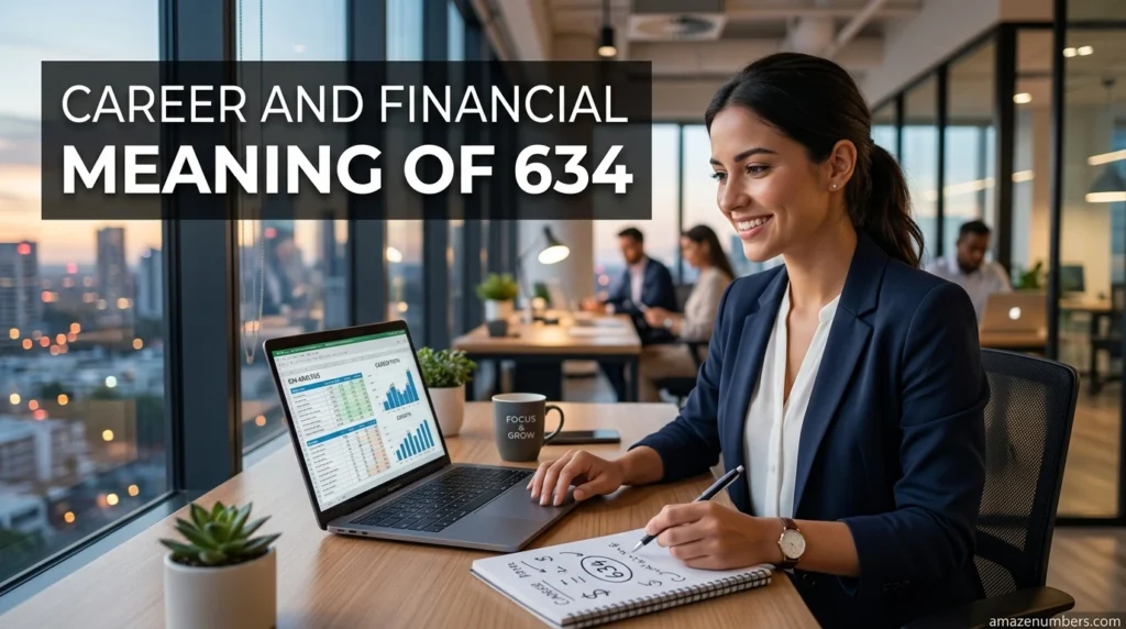 Career and Financial Meaning of 634