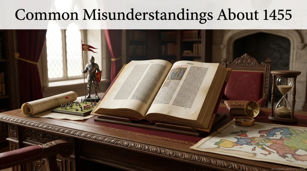 Common Misunderstandings About 1455