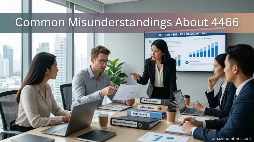 Common Misunderstandings About 4466