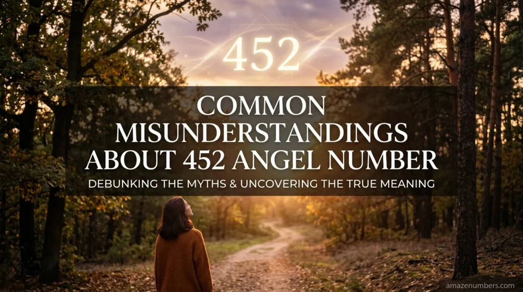 Common Misunderstandings About 452 Angel Number