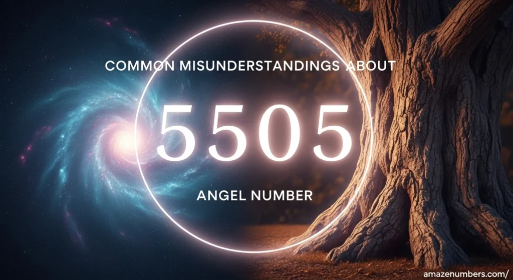 Common Misunderstandings About 5505 Angel Number