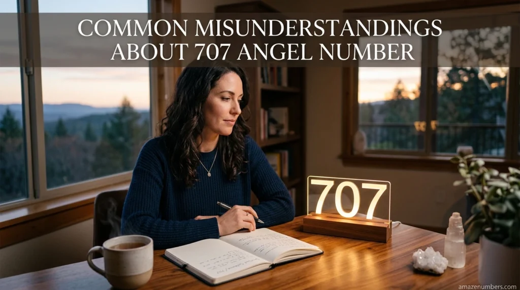 Common Misunderstandings About 707 Angel Number