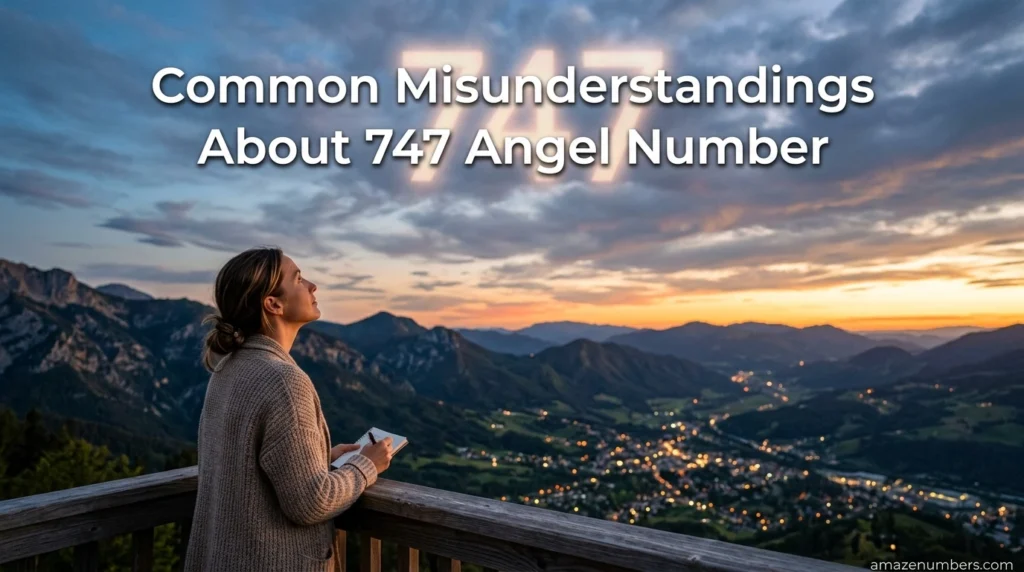 Common Misunderstandings About 747 Angel Number