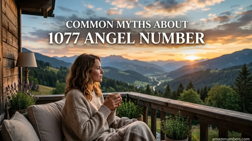 Common Myths About 1077 Angel Number