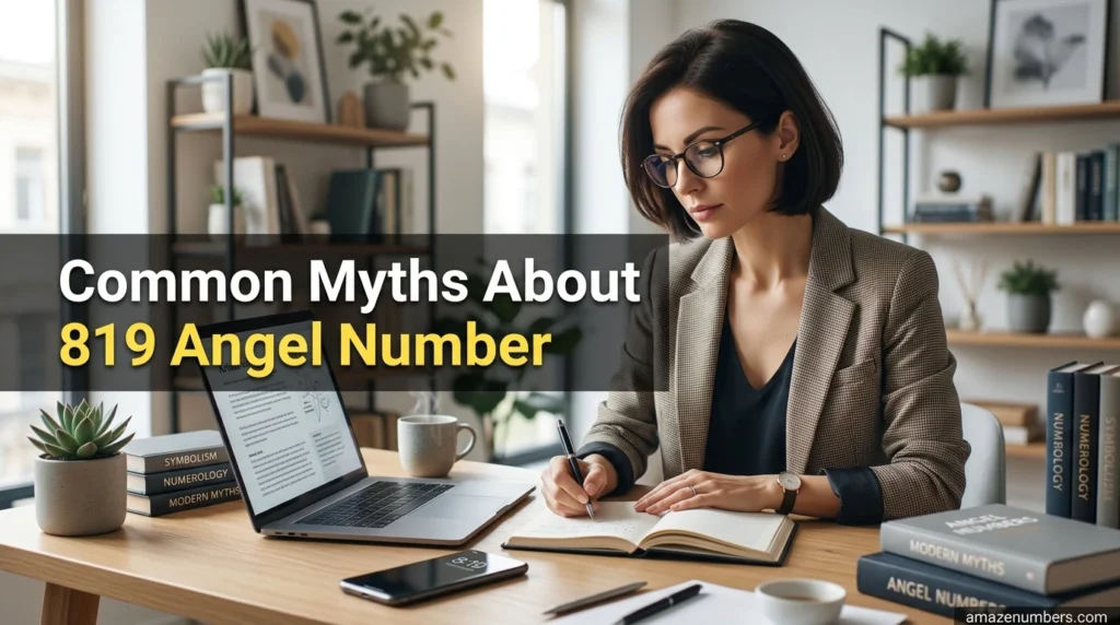 Common Myths About 819 Angel Number