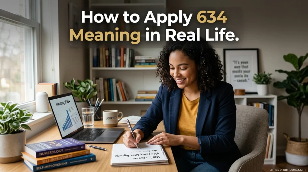 How to Apply 634 Meaning in Real Life