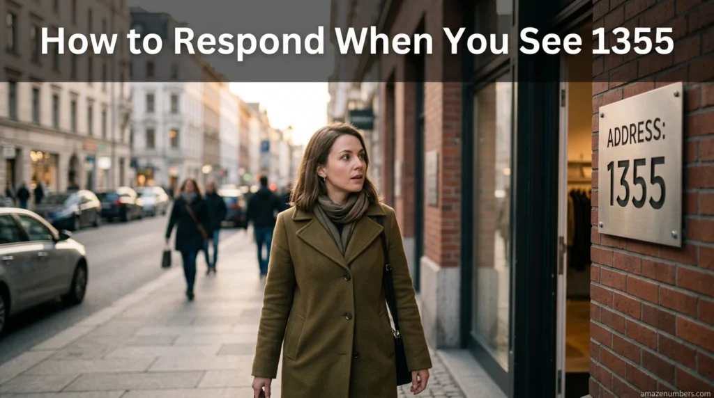 How to Respond When You See 1355