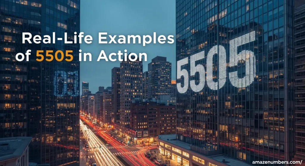 Real-Life Examples of 5505 in Action