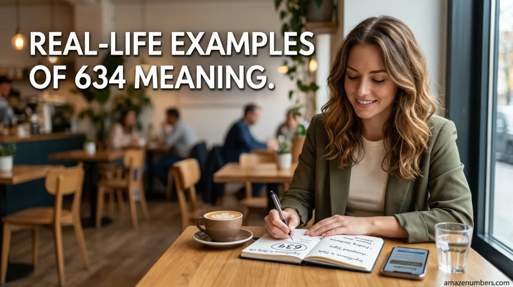 Real-Life Examples of 634 Meaning