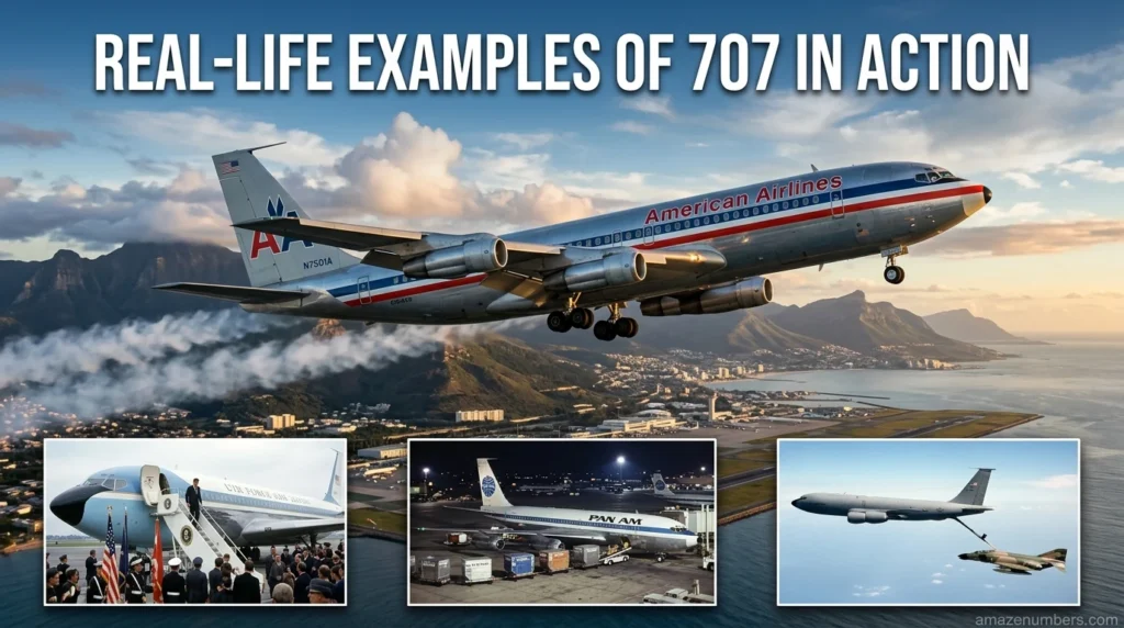 Real-Life Examples of 707 in Action