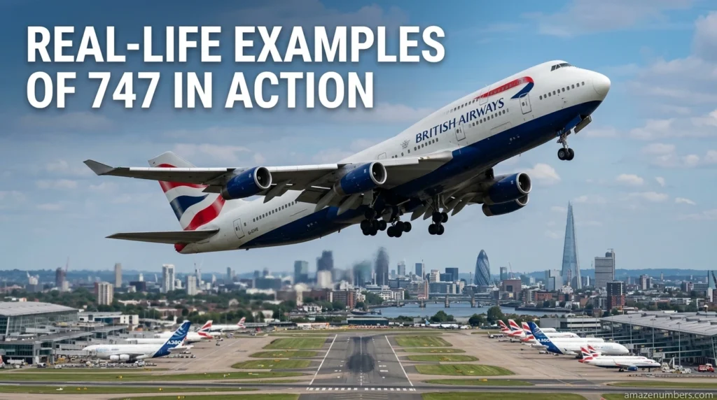 Real-Life Examples of 747 in Action