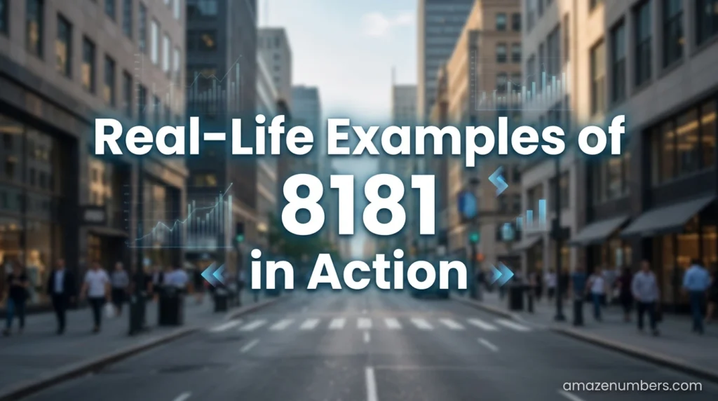 Real-Life Examples of 8181 in Action