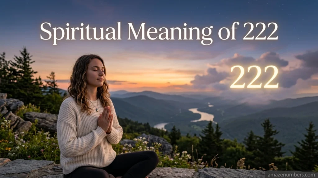 Spiritual Meaning of 222
