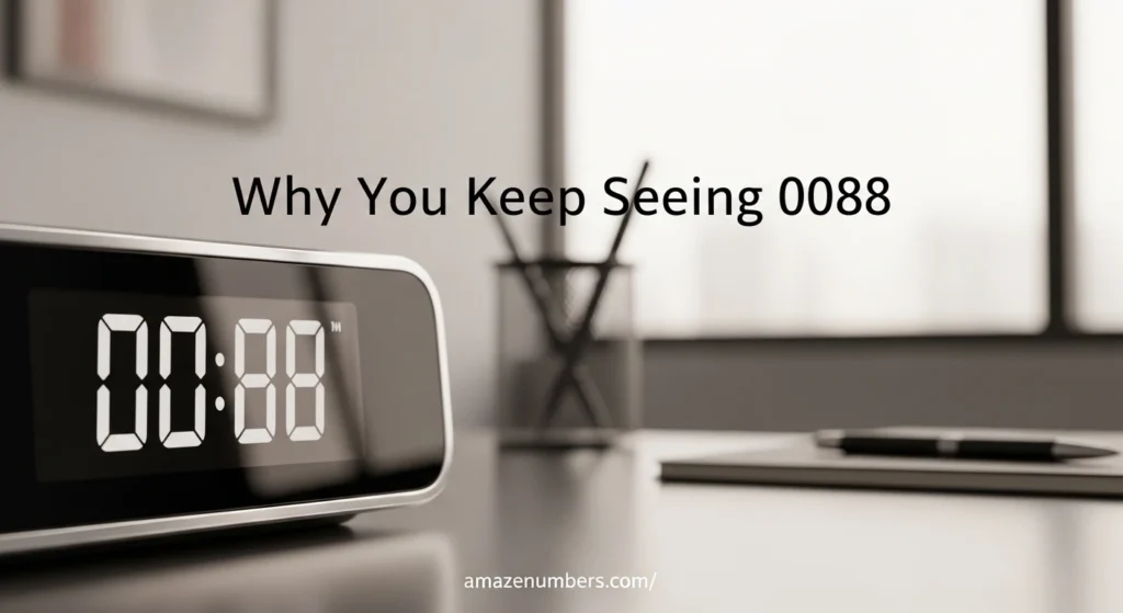 Why You Keep Seeing 0088