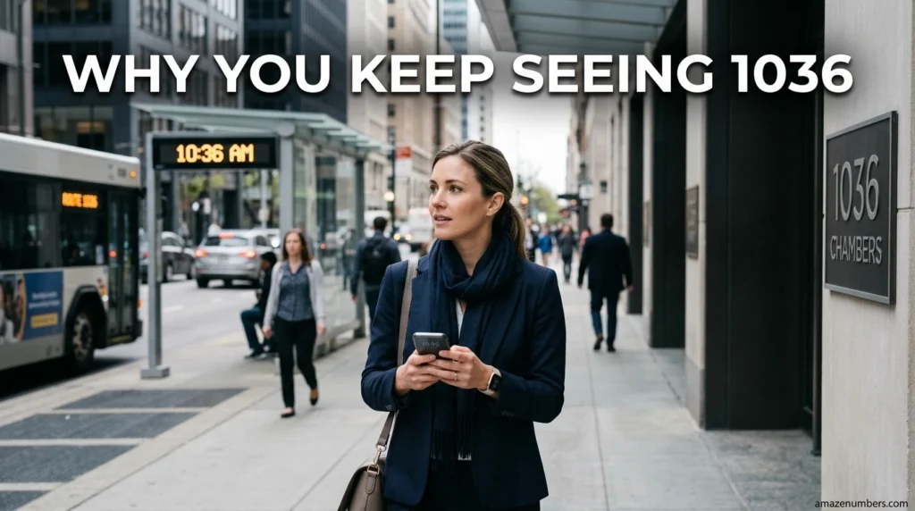 Why You Keep Seeing 1036