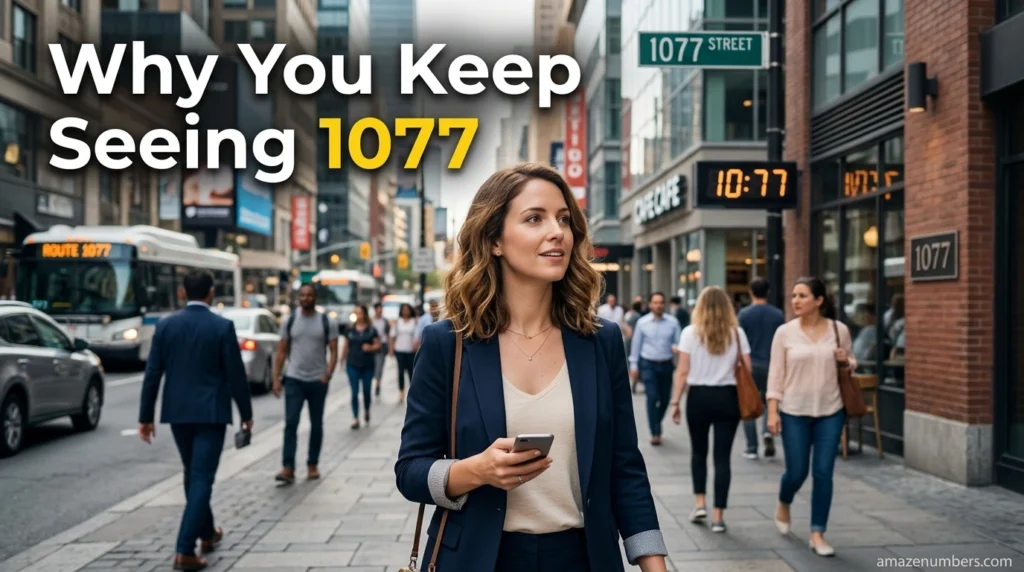 Why You Keep Seeing 1077