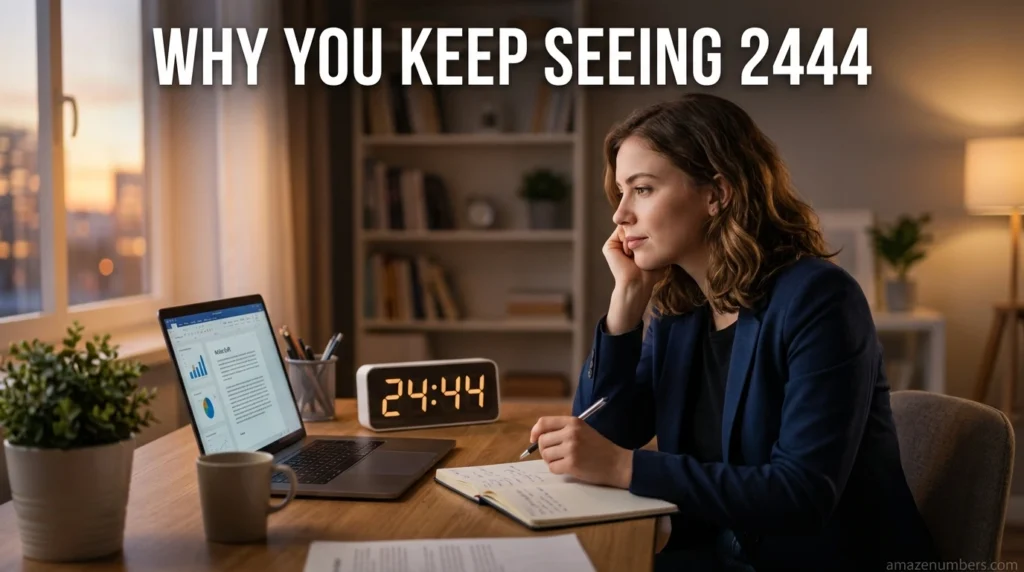 Why You Keep Seeing 2444