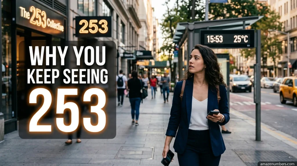 Why You Keep Seeing 253