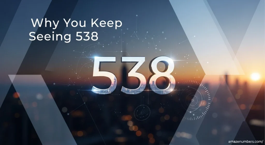 Why You Keep Seeing 538