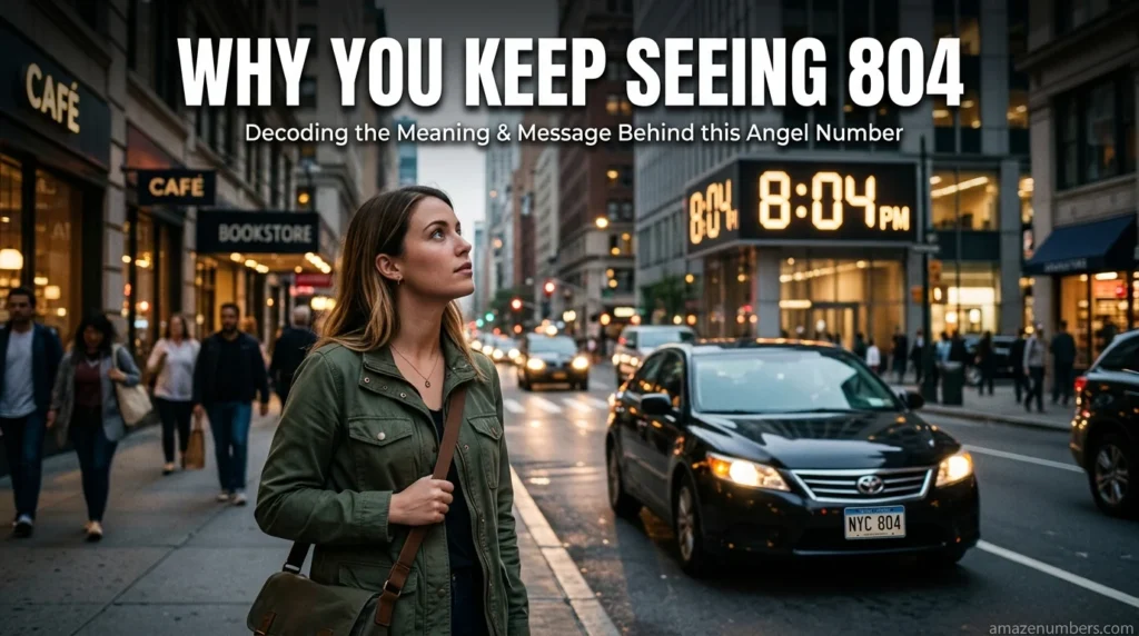 Why You Keep Seeing 804