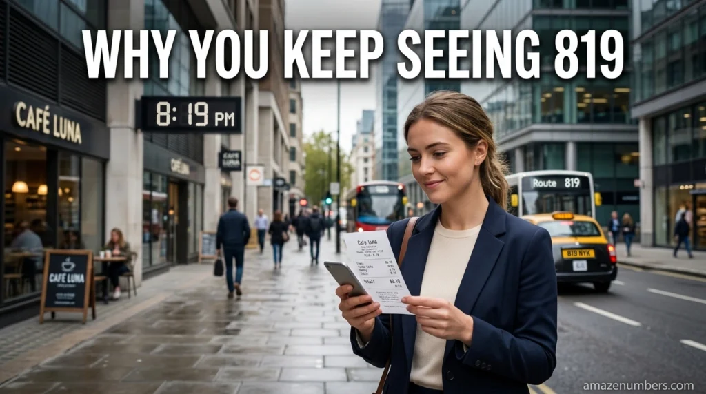 Why You Keep Seeing 819