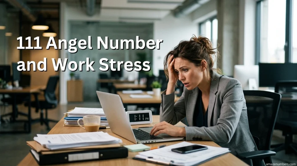 111 Angel Number and Work Stress