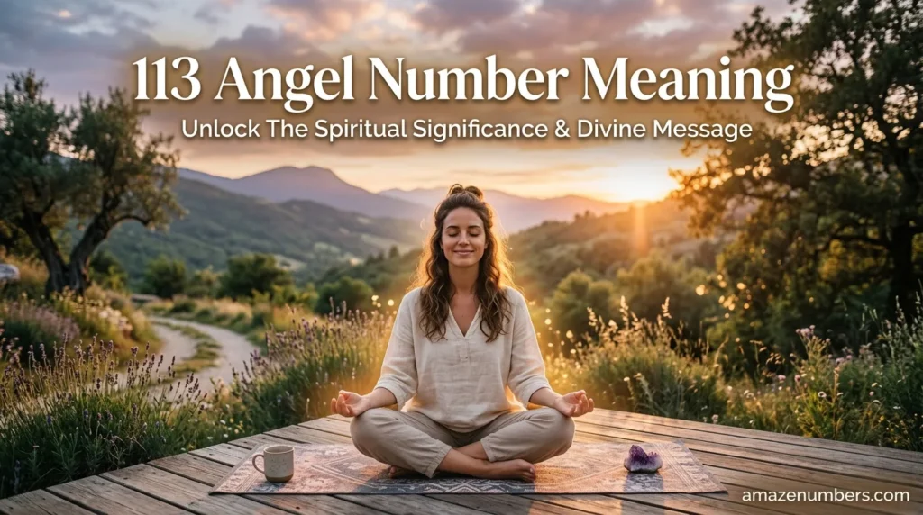 113 Angel Number Meaning