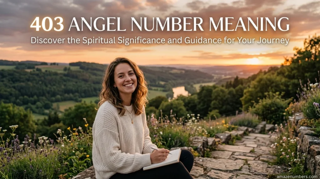 403 Angel Number Meaning