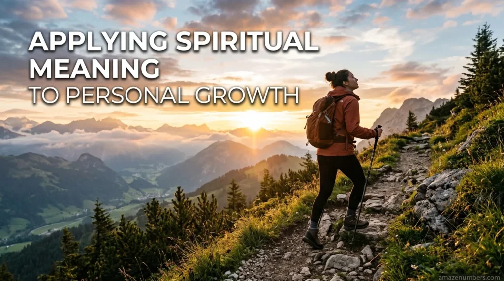 Applying Spiritual Meaning to Personal Growth