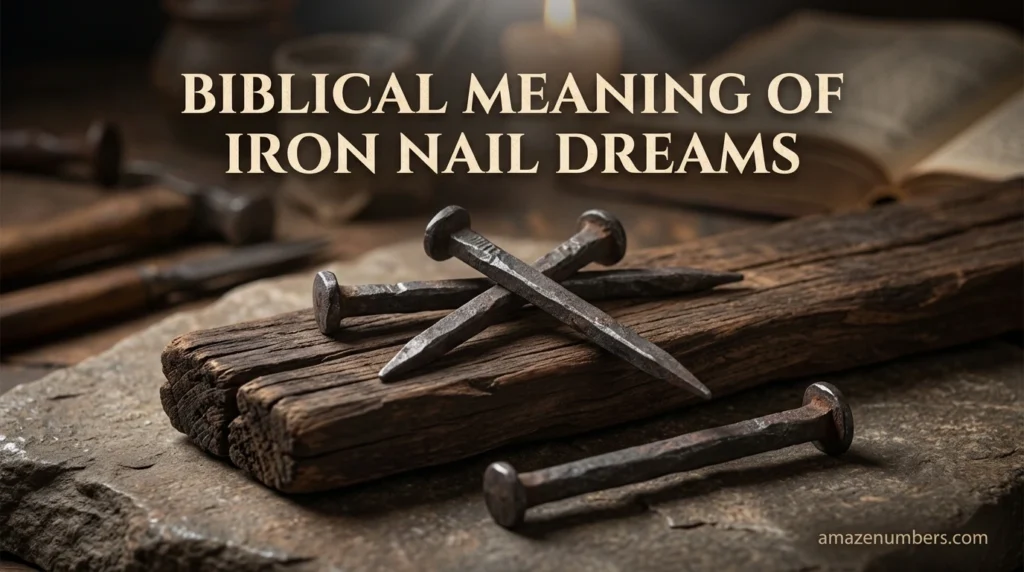 Biblical Meaning of Iron Nail Dreams