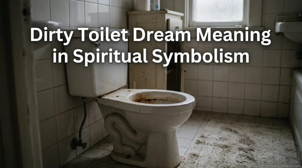 Dirty Toilet Dream Meaning in Spiritual Symbolism
