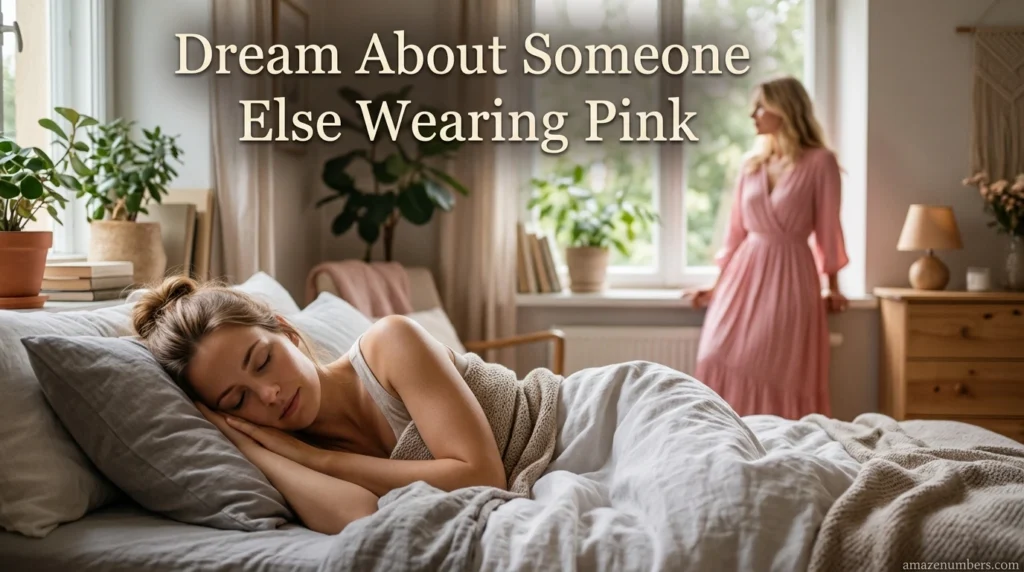 Dream About Someone Else Wearing Pink