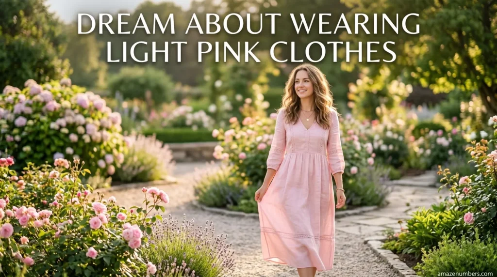 Dream About Wearing Light Pink Clothes