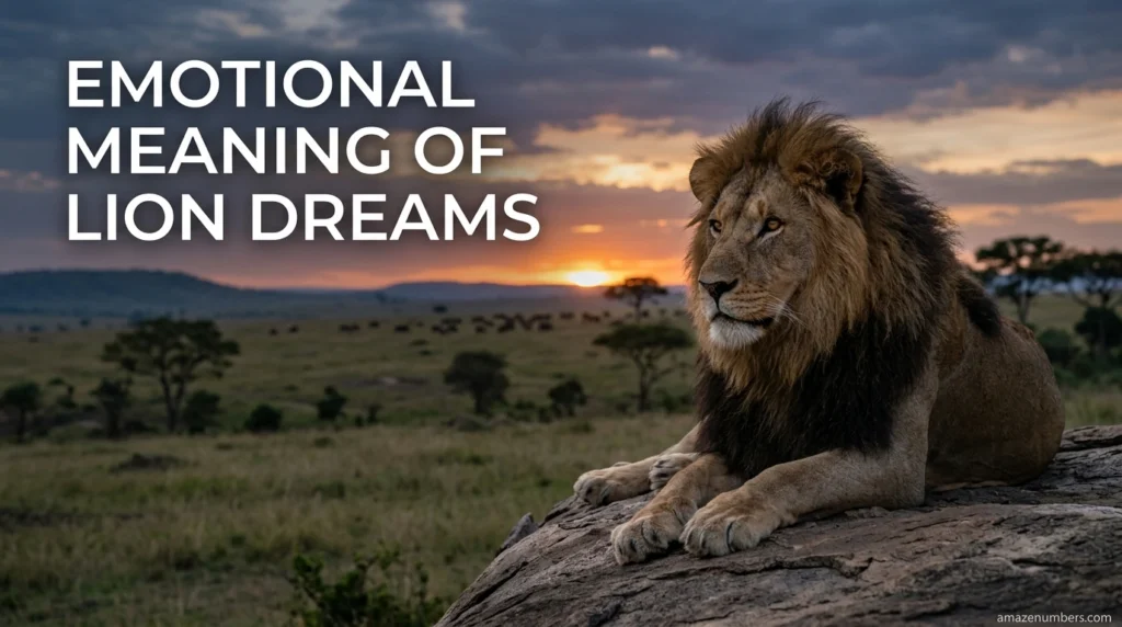 Emotional Meaning of Lion Dreams