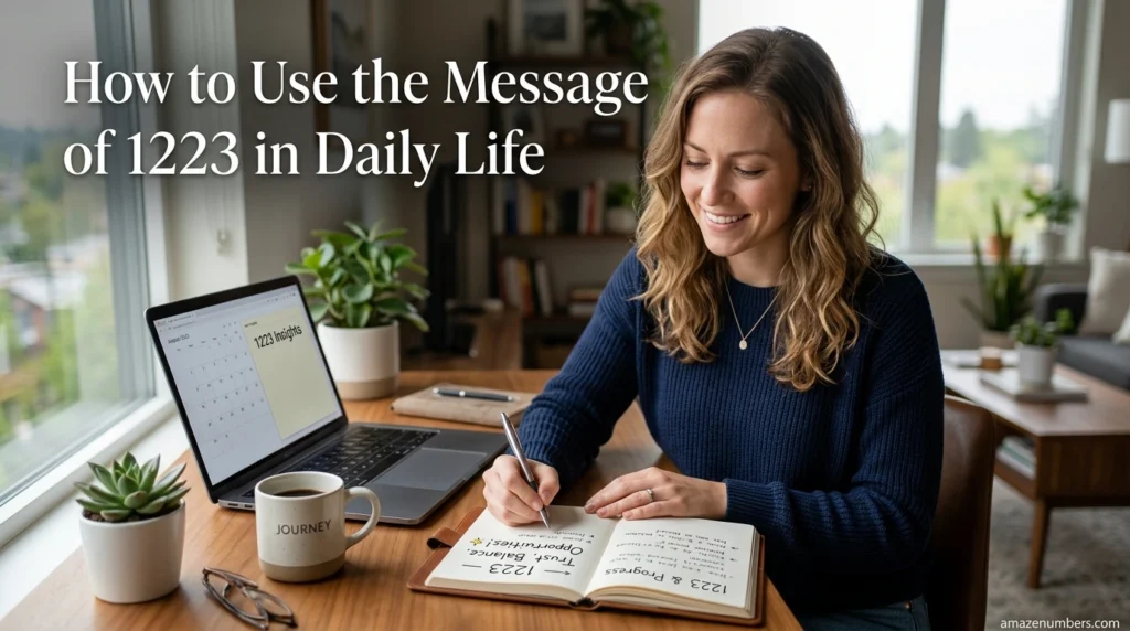 How to Use the Message of 1223 in Daily Life