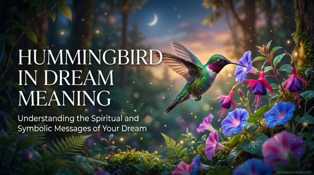 Hummingbird in Dream Meaning