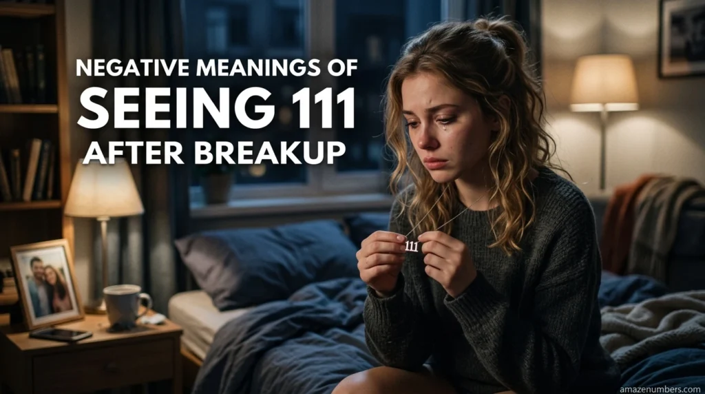 Negative Meanings of Seeing 111 After Breakup