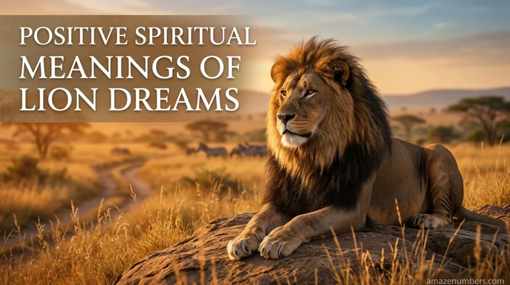 Positive Spiritual Meanings of Lion Dreams
