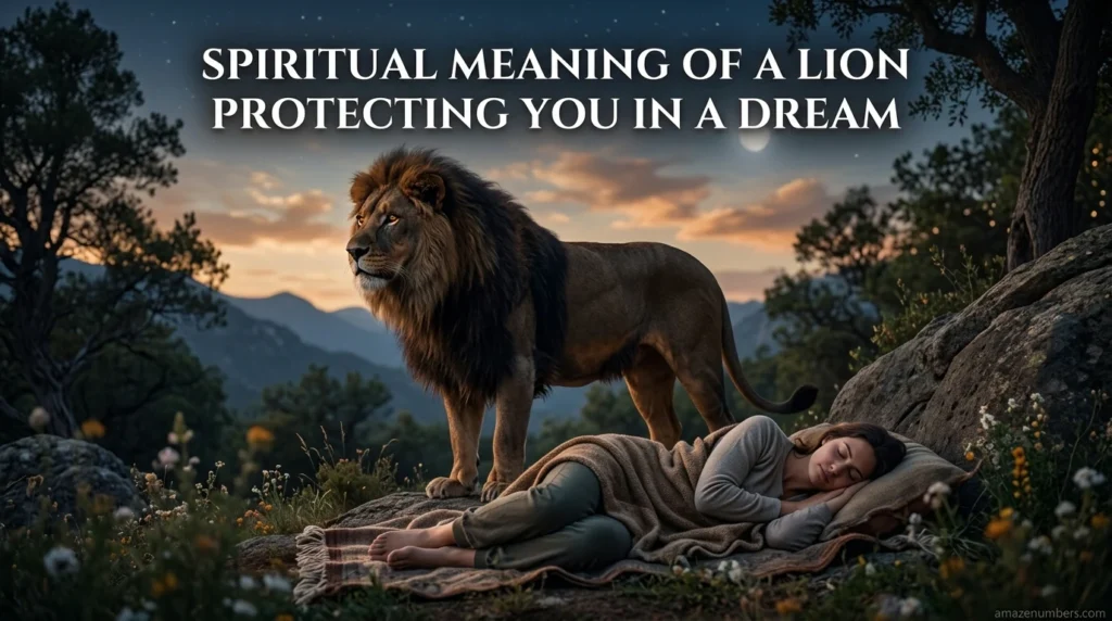 Spiritual Meaning of a Lion Protecting You in a Dream