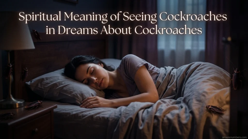 Spiritual Meaning of Seeing Cockroaches in Dreams