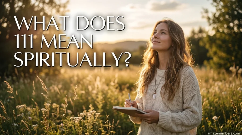 What Does 111 Mean Spiritually?