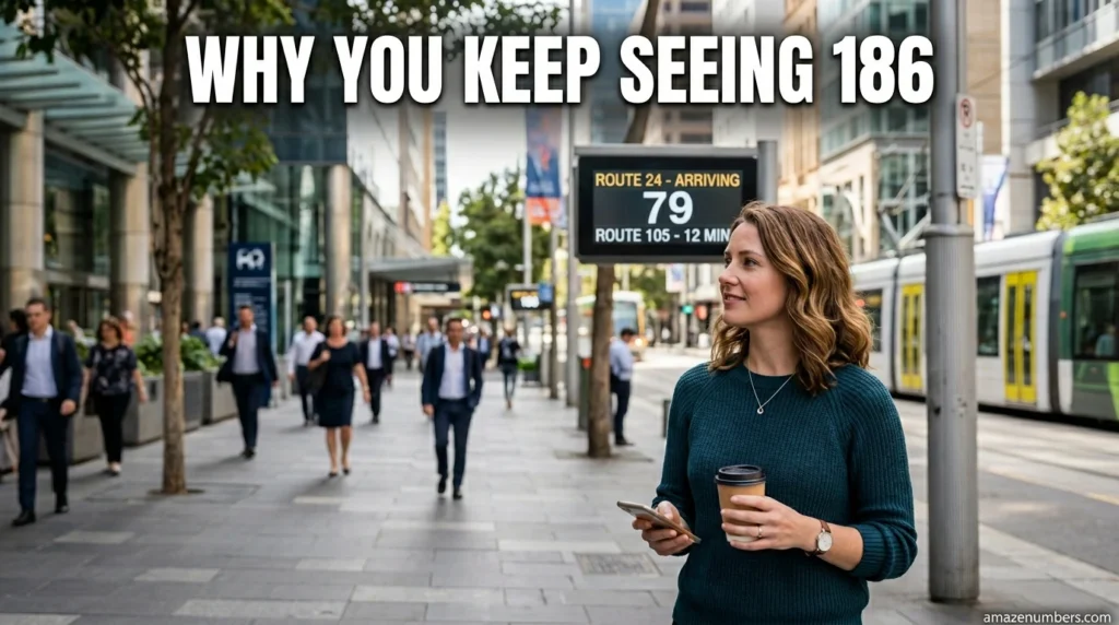 Why You Keep Seeing 186